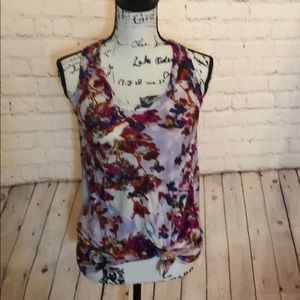 Stitch fix soft flowered tank dress top